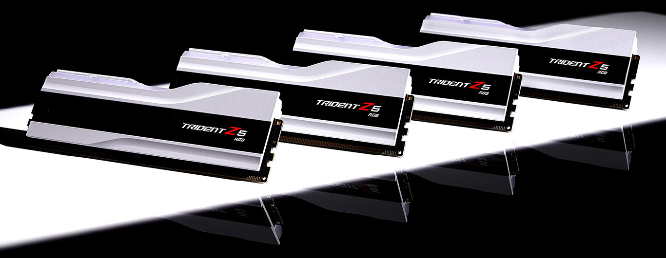 Buy G.skill Trident Z5 Rgb 32gb (16gbx2) Ddr5 6000mhz Memory (White ...